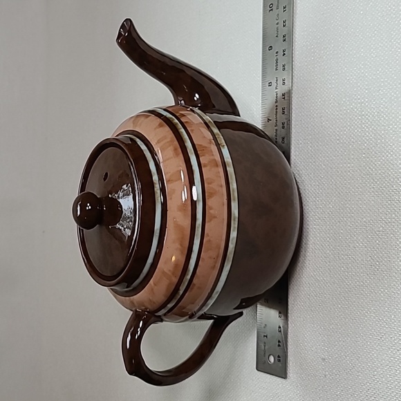 Vintage Other Vintage Price Brothers Teapot Brown Pink Blue Marbled Made In England Poshmark